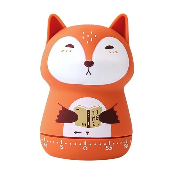CMrtew Mechanical Kitchen Timer, Cute Animal Timer for Kids, Wind Up 60 Minutes Manual Countdown Timer for Classroom, Home, Study and Cooking