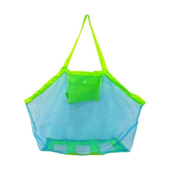 CMrtew Mesh Beach Bag Extra Large Beach Bags and Totes Tote Backpack Toys Towels Sand Away for Holding Beach Toys Children' Toys Market Grocery Picnic Tote