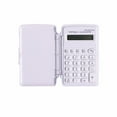 thumbnail image 1 of CMrtew Mini 6-Function Calculator | Large 8-Digit LCD Display | Portable Pocket Size with Cover School Student Desktop Accounting Office Calculators, 1 of 5