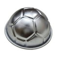 thumbnail image 1 of CMrtew Professional Football Cake Mold Hemisphere Baking Tool for DIY Soccer Jelly Desserts | Reusable Silicone Football Shape Cake Mould (1 Piece), 1 of 9