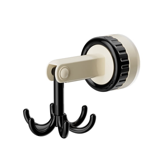 CMrtew Suction Cup Hooks, 360° Rotating Kitchen Utensil Holder, Damage Free Heavy Duty Wall & Under Cabinet Hooks, Renter Friendly Waterproof Shower Towel Hooks