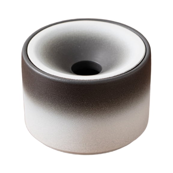 CMrtew Vintage Ceramic Windproof Cigarette Ashtray with Lid, Tabletop Cigarette Ashtray for Outdoor Indoor, Decorative Table Top Ashtray,Smoking Ashtray Gift for Men Women, Fly Ash