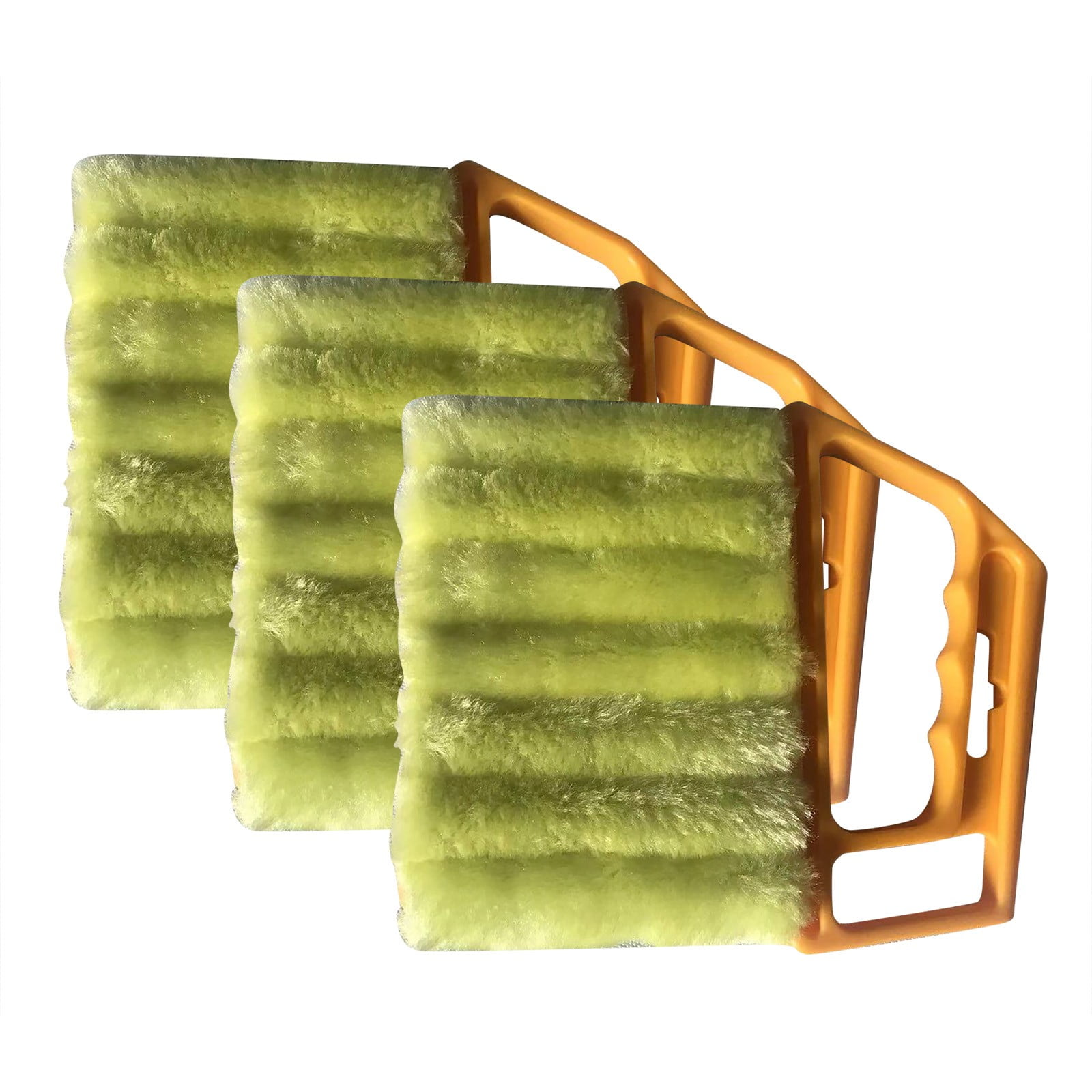 CMrtew Window Blind Cleaner Duster Tool, 7 Finger Duster Brush