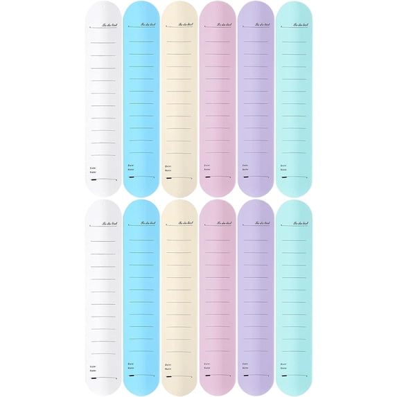 CMrtew Wrist Notepad 6/12-Pack, Silicone Memo Wristbands, Reusable ...