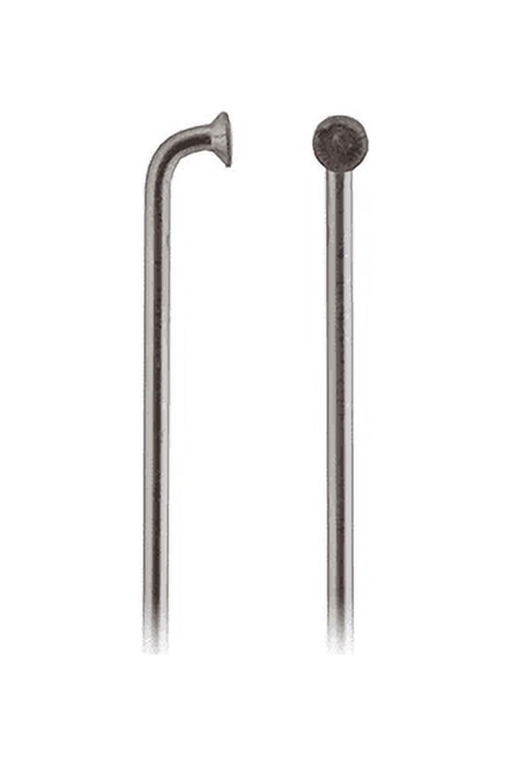 CN Spokes J-Bend 12g 182mm Silver