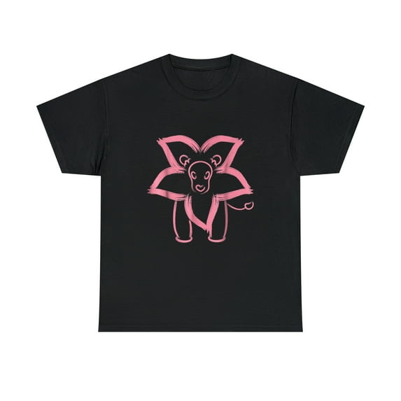 CN Steven Universe Flower Lion Outline Graphic T-Shirt