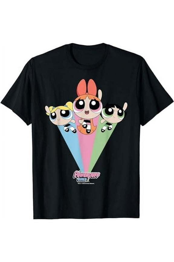 CN The Powerpuff Girls Group Shot T-Shirt, Cartoon Network Shirt