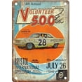 thumbnail image 1 of CN-Tin Sign Auto Racing Volunteer 500 Bristol International Speedway Metal Sign, Metal Wall Signs Tin Plaques 8 X 12 Or 12 X 16 Inch Bar Kitchen Home Man Cave Bedroom Lounge Kitchen Coffee Bar Gifts, 1 of 4