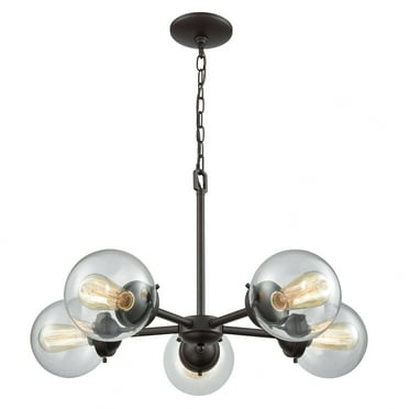 CN129521-Thomas Lighting-Beckett - 5 Light Chandelier In Modern Style-16 Inches Tall and 26 Inches Wide     -Traditional Installation