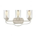 thumbnail image 1 of CN300312-Thomas Lighting-3 Light Bath Vanity-Brushed Nickel Finish, 1 of 3