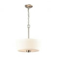 thumbnail image 1 of CN310842-Thomas Lighting-3 Light Large Pendant-Brushed Nickel Finish    -Traditional Installation, 1 of 4