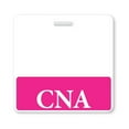 thumbnail image 1 of CNA Badge Buddy - Heavy Duty Horizontal Badge Buddies for Certified Nurse Assistants - Spill & Tear Proof Cards - 2 Sided USA Printed Quick Role Identifier ID Tag Backer by Specialist ID, 1 of 3