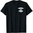 thumbnail image 1 of CNA Caduceus Medical Symbol Nurse Gifts T-Shirt, 1 of 3