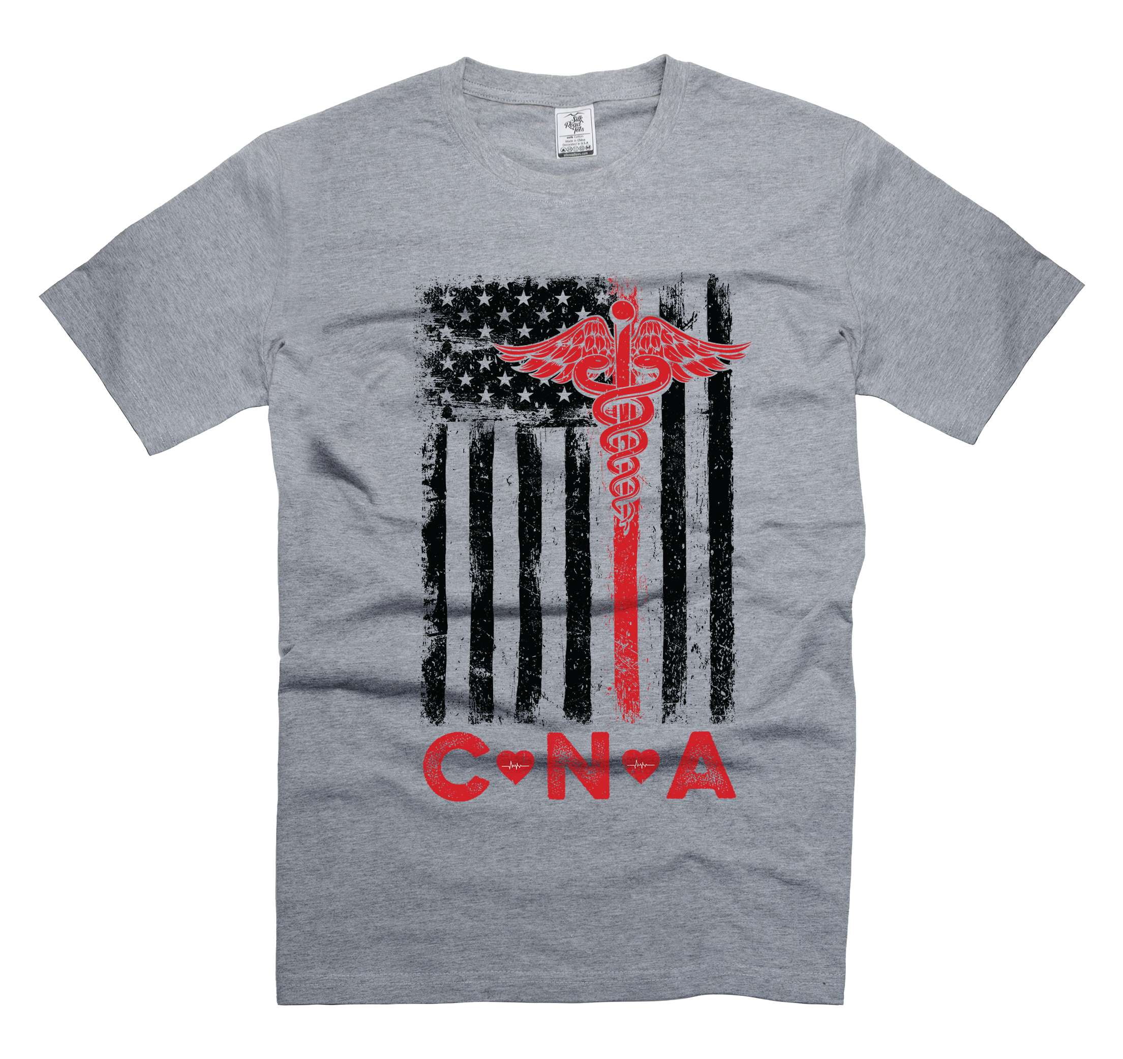 CNA Flag Shirt American CNA Shirt Certified Nursing Assistant