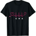 thumbnail image 1 of CNA Heartline | Nursing | CNA Nurse T-Shirt, 1 of 3