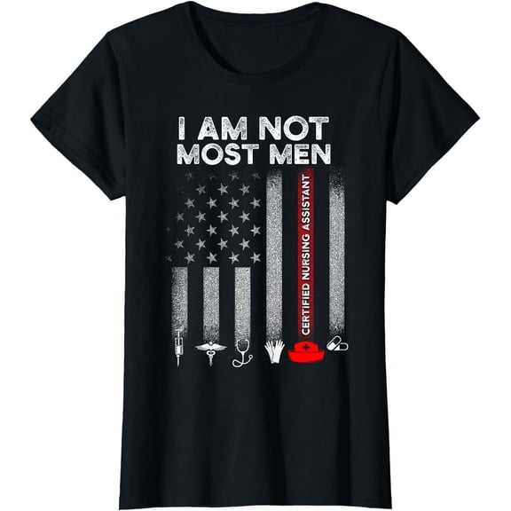 CNA Most Men Certified Nursing Assistant DA1 T-Shirt