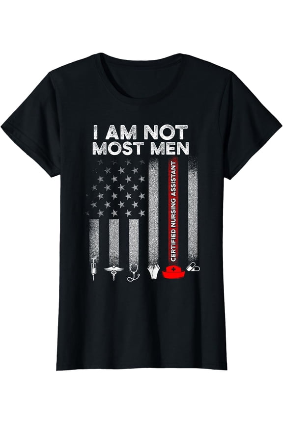 CNA Most Men Certified Nursing Assistant DA1 T-Shirt