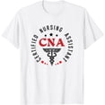 thumbnail image 1 of CNA Nurse Assistant Circular Design T-Shirt for Dedicated Healthcare Professionals, 1 of 5