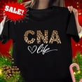 CNA Shirt, CNA Life Nursing Assistant Shirt, Cute Leopard Health Care