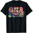 thumbnail image 1 of CNA Squad Certified Nurse Assistant Gift Leopard Tie Dye T-Shirt, 1 of 3