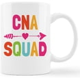 thumbnail image 1 of CNA Squad Funny Certified Nursing Assistant Ceramic Mug-11oz Coffee Milk Tea Mug Cup,CNA Medical Student Gift,CNA Week Gift,Appreciation Gifts for Women CNA, 1 of 5