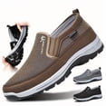 thumbnail image 1 of CNA.TROP Men's Slip on Casual Shoes Lightweight Breathable Anti-Slip Walking Shoes, Outdoor Hiking Shoes, 1 of 7