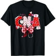 thumbnail image 1 of CNA Valentine Certified Nursing Assistant Valentines Day T-Shirt Shirts, 1 of 3