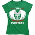 thumbnail image 1 of CNAs Earn Their Wings Everyday Smart Cool Personalized Women's T-Shirt, 1 of 4