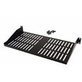 thumbnail image 1 of CNAweb 1U 19-Inch Vented Rackmount Shelf for Network Cabinet Rack 9" Deep, 1 of 4