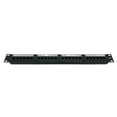 thumbnail image 1 of CNAweb 24 Port Cat6 1U Rackmount 110 RJ45 Network Patch Panel 568A 568B, 1 of 6
