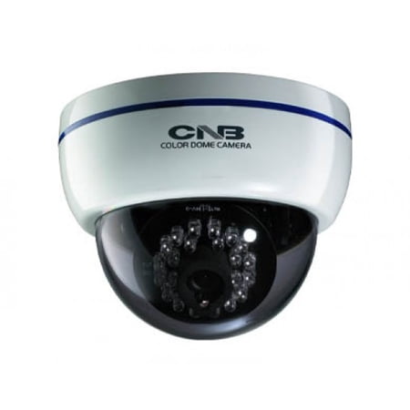 CNB LBM-20SW 600TVL Color Infared Indoor Dome CCTV Security Camera 28 IR, White Case OEM DD252-0IR