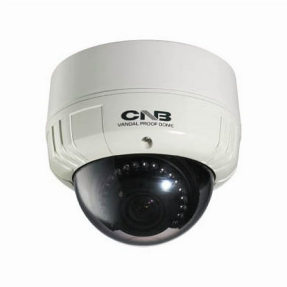 CNB V2815NVR Outdoor Dome Camera Intelligent IR 550TVL 20 Leds Vandal-Resitant ICR 3.8-9.5mm