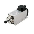 thumbnail image 1 of CNC 1.5KW Air Cooled spindle square Motor 4 Bearings 24000RPM 400HZ CNC Motor CNC spindle for CNC Router Machine ,Efficient Performance, 1 of 6