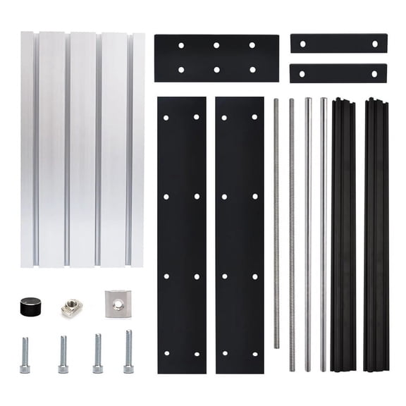 CNC 3018 Extension Kit Upgrade Kit 3018 to 3040 Compatible with 3018 CNC Engraving Milling Machine(A)