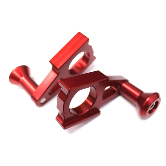 CNC ALUMINUM REAR AXLE BLOCKS FOR CR CRF 125 250 250R 450R CRF250R CRF450R AD08