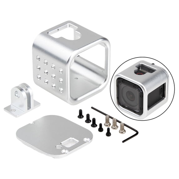 CNC Aluminium Protective Housing Case Cover for 4/5 Session Camera Accessories - , 4.5X4.5X3.8cm