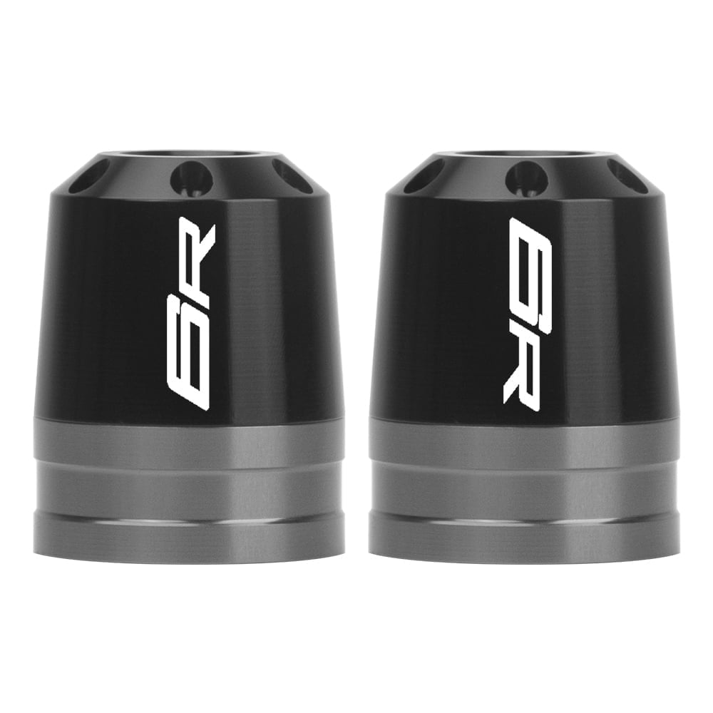 CNC Aluminum Handlebar End Plugs For Kawasaki Ninja ZX-6R 636 1995