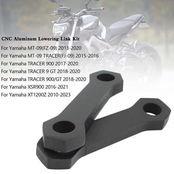CNC Aluminum Lowering Link Kit For Yamaha MT-09 TRACER 900 XSR900 XT1200Z