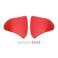 thumbnail image 1 of CNC Aluminum Red Mirror Block Off Plates For Yamaha YZF R1 / YZF R1M 2020-2024, 1 of 5