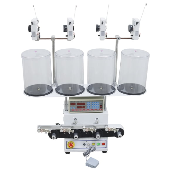 CNC Automatic Coil Winder 4-Shaft Parallel Toroidal Winder 110V 0.06-0.3mm Wire Dia Range Max 6000 Circles/min