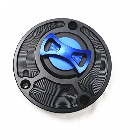 CNC Bow-tie Gas Fuel Tank Cap Cover For Yamaha YZF R6 R1 R25 MT 07 09 FZR1000 FZ1 TT600 V-MAX