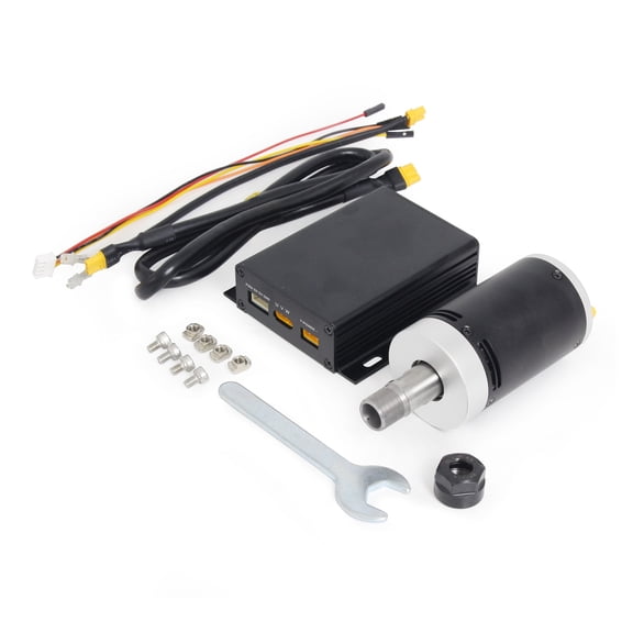 CNC Brushless Motor DC Spindle Kit 24V 12000rpm With Driver Installed For 3018 Series ,more reliable