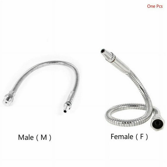 CNC Cooling Pipe Metal Flexible Round Nozzle Water Oil Coolant Pipe Hose 400/500mm Rotary Switch For Lathe Cooling DN8 DN10 DN15