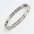 thumbnail image 1 of CNC Diamond Hematite Bracelet Radiation Protection, 1 of 2