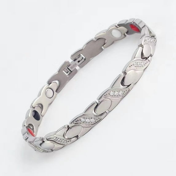 CNC Diamond Hematite Bracelet Radiation Protection