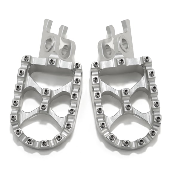 CNC Foot Pegs Footpegs Pedals Silver for SUR-RON Surron Storm Bee