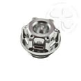 thumbnail image 1 of CNC GP Engine Oil Cap Silver For Honda CBR CB VTR VT Seal CNC Aluminum Filler, 1 of 3