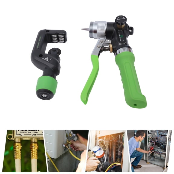 CNC Green 5-32mm Hydraulic Expander Tubing Expanding Copper Tube HVAC Hydraulic Swaging Tool Kit