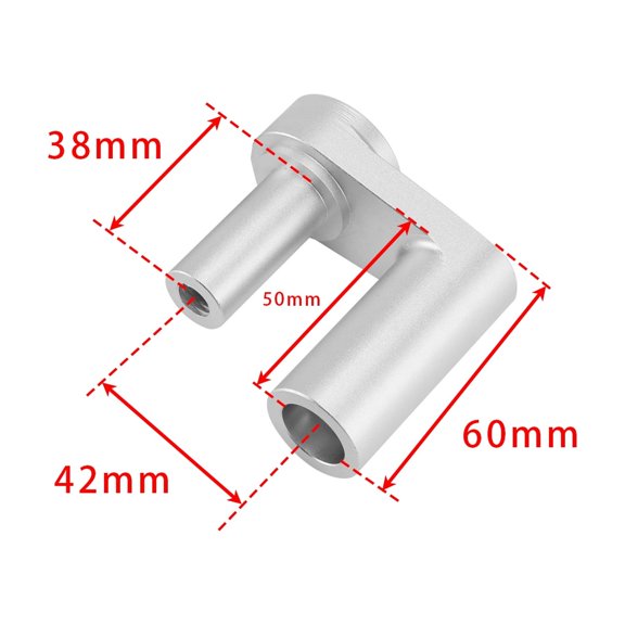 CNC Handlebar Risers For BMW R1200RT R1250RT Handle Bar Extend Adapters Clamps