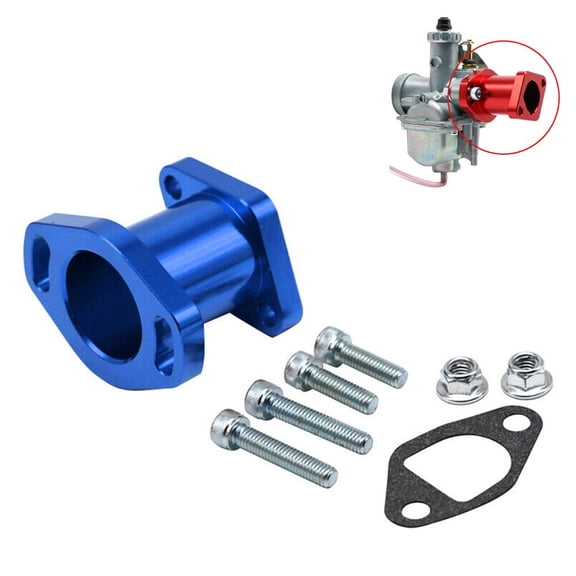 CNC Intake Manifold Carburetor Adapter Engine Connector For VM22 PZ19 PZ26 Carb
